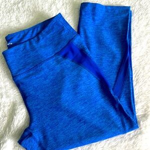 Layer 8 Blue Athletic capris leggings